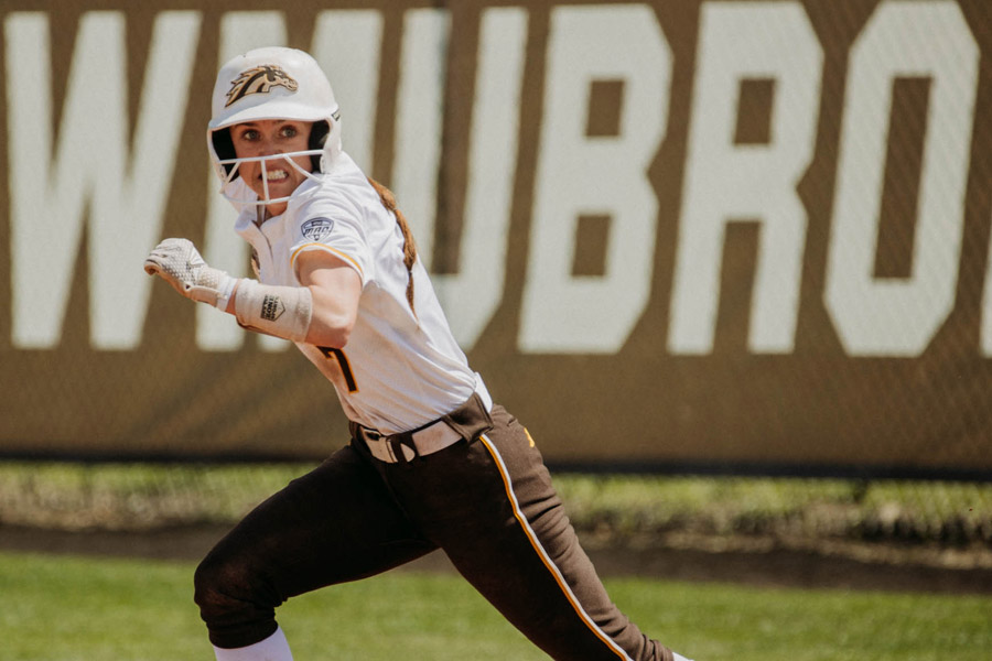 Softball Player Running
